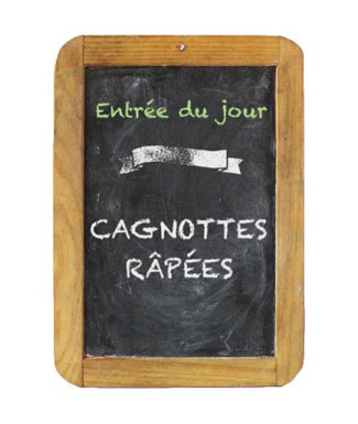 Cagnottes râpées