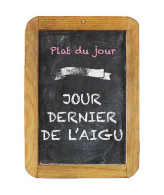 Jour dernier de l'aigu