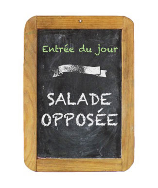 Salade opposée 