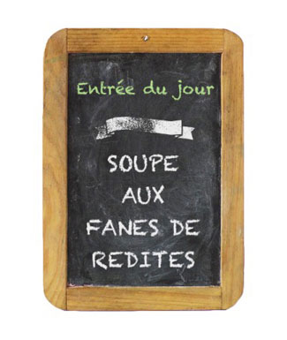 Soupe aux fanes de redites